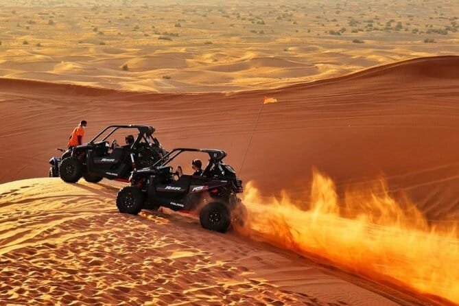 1 seater dune buggy ride in Dubai open desert