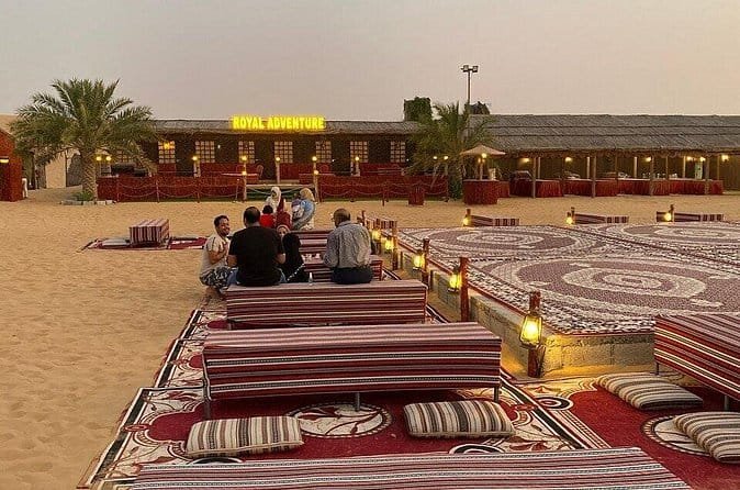 Tanura dance show at desert camp